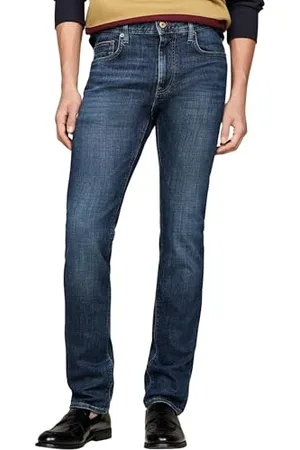Tommy Hilfiger Herren Jeans Hose Slim Fit aus Baumwolle, Blau (Tino Indigo), 29W/30L