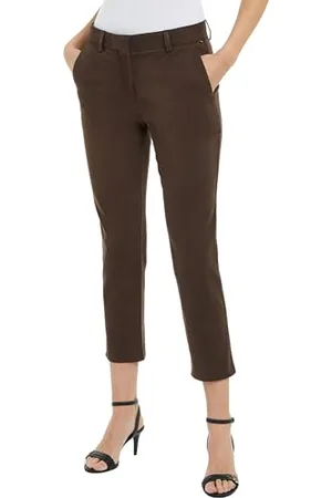 Tommy Hilfiger Damen Chino Hose Stretch Slim Chino Knöchelfrei, , 40
