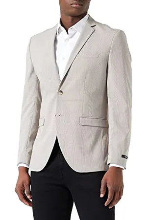JACK & JONES JACK&JONES Herren JPRSOLARIS Check Blazer SN Sakko, , 60