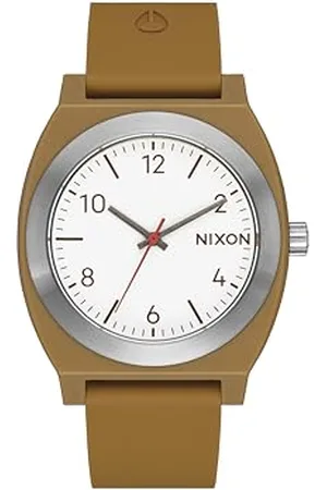 Nixon Unisex Analog Japanisches Quarzwerk Uhr mit Silikon Armband A1361-5205-00