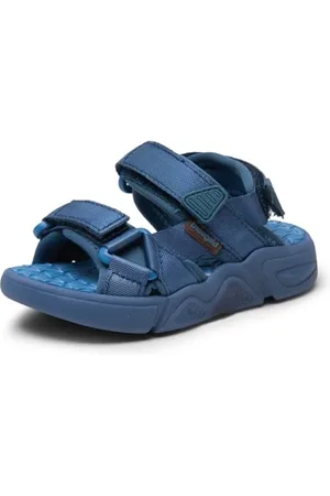 Bisgaard Unisex Louis Sandal, Blue, 32 EU