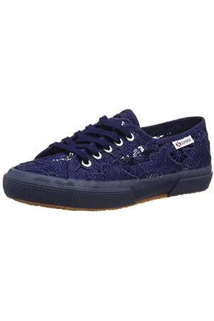 Superga Unisex 2750 Macramej Sneakers, Blau (blue Navy), 23 EU Kinder