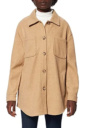 VILA Damen Vikimmi Shirt L/S Jacket - Noos, , XXL EU