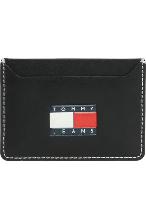 Tommy Hilfiger TJM HERITAGE LEATHER CC HOLDER Geldbörsen Herren, (Black), OS