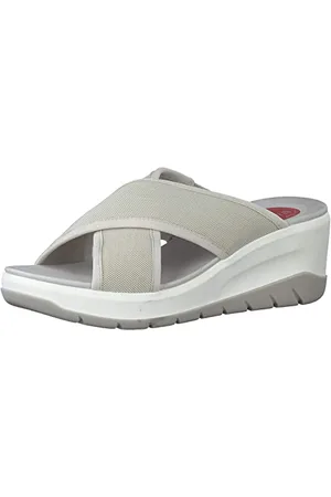 Jana Softline Damen 8-8-27260-20 Pantoletten, LT.Grey, 39 EU