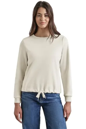 Street one Sweater mit Tunnelzug
