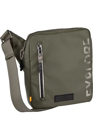 Camel Active Explore Herren Umhängetasche Crossbody Bag Klein Grün