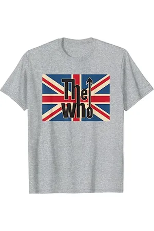 The Who Offizielles Union-Jack-Flaggen-Logo T-Shirt