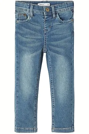 NAME IT Jungen NMMSILAS Slim SWE Jeans 1999-TH NOOS Jeanshose, , 98