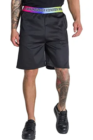 Gianni Kavanagh Herren Schwarze Torsion Jungen Shorts, L