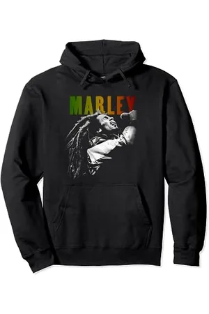 Bob Marley Rastaman Vibrationsgewaschen Pullover Hoodie