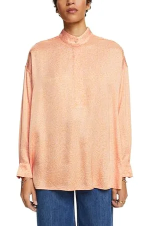 ESPRIT Damen 024ee1f325 Bluse, Pastel Orange, S EU