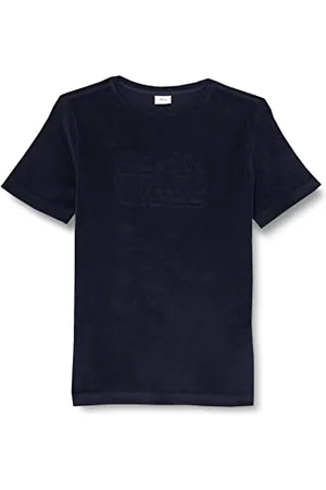 QS by s.Oliver Junior Jungen 402.10.204.12.130.2112631 T-Shirt, blau, XL