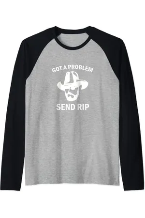 Yellowstone Hab ein Problem Senden Rip Raglan