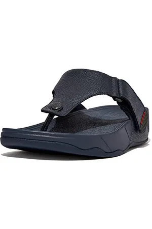FitFlop Herren TRAKK II Toe Post-Leather Sandalen, , 44.5 EU