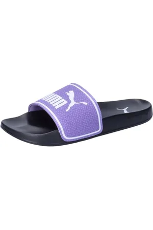 PUMA Unisex Leadcat 2.0 Slide Sandal, Lavender Alert White Black, 47 EU