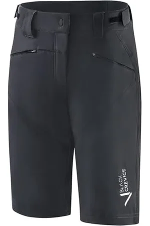 Black Crevice Damen MTB Hose, Black, 38