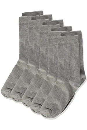 Minymo Mädchen Ankle -Solid (5-pack) Socken, , 31-34 EU