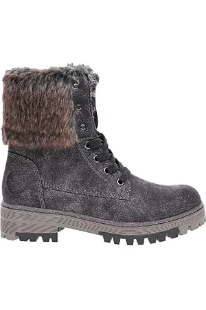 QS by s.Oliver Damen 26252-31 Schneestiefel, Silber (Pewter 915)