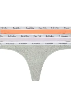 Calvin Klein 3 Pack Thong (Low-Rise) Stringtangas Damen, , 3XL