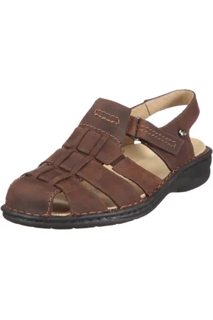 Hans Herrmann Herren Napoli Sandalen, Braun/t. Moro