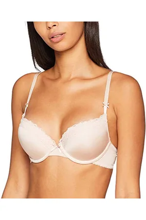 QS by s.Oliver Damen Push-Up BH mit Spitze und herausnehmbaren Pads