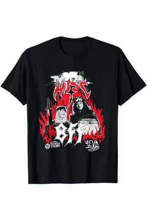 Stranger Things HFC Hellfire Club Nerds & Freaks 4EVA T-Shirt