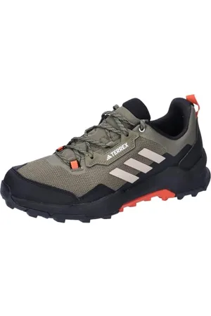 adidas Herren Terrex AX4 Hiking Shoes Wanderschuhe, Olive strata/Wonder beige/core Black, 41 1/3 EU