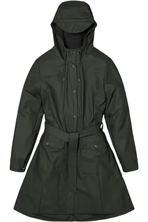Rains Damen Curve Jacket wasserdichte Jacke, , S