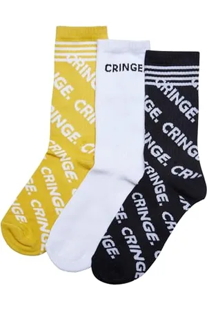 Mister Tee Unisex MT2318-Cringe 3-Pack Socken, , 43-46