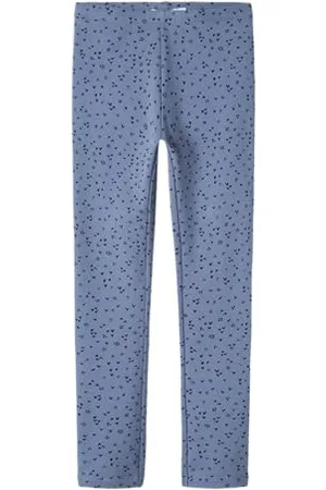 NAME IT Mädchen Nkfdavina AOP SWE Bru Leggings, , 152 EU