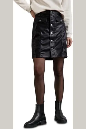 Street one Damen A361605 Rock In Leder-Optik, , 44W EU