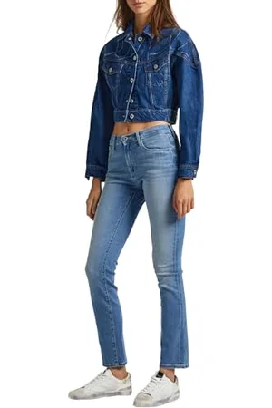 Pepe Jeans Damen High Waist Slim PL204589 Jeans, , 25W / 30L