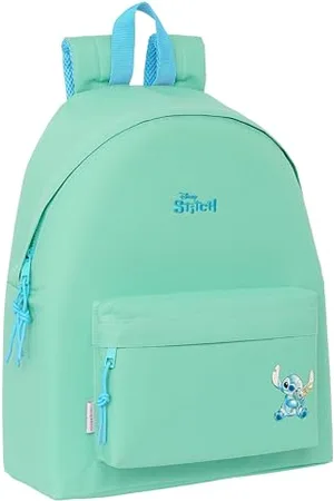 Safta Stitch Aloha Tagesrucksack für Kinder, Qualität und maximale Widerstandsfähigkeit, bequem und vielseitig, 33 x 15 x 42 cm, , , Estándar, Casual