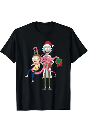 Rick and Morty Christmas, Merry Rickmas Gift For Morty T-Shirt