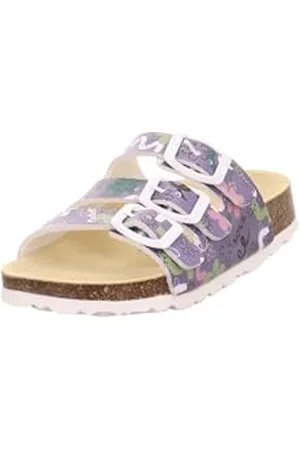 Superfit Mädchen Fussbettpantoffel Pantoffeln, , 25 EU Weit