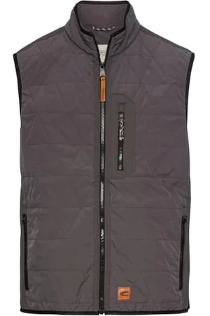 Camel Active Herren Weste mit Stehkragen menswear-54