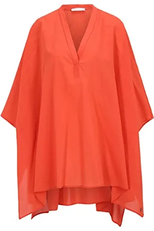 Tamaris Damen Sommer pancho AGADIR Rot M