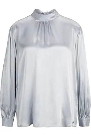 Tamaris Damen Bluse für besondere Anlässe ALVESTA Weiß 44