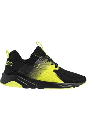 Kappa SAN Puerto EL Kid Low-top, Schwarz/Gelb, 31 EU