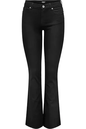 ONLY Female Flared fit Jeans ONLBLUSH Mittlere Taille Ausgestellt Jeans