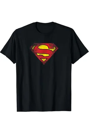 Superman Destroyed Supes Logo T-Shirt