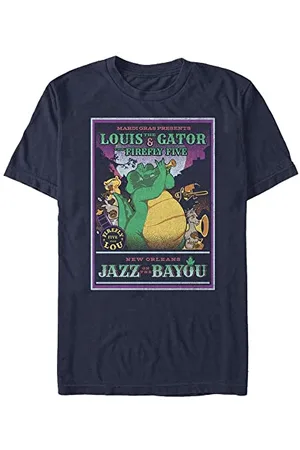 Disney Unisex The Princess & The Frog Rockadile Organic Short Sleeve T-shirt, , S
