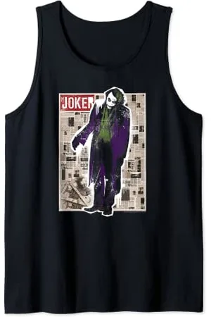 Batman Dark Knight Joker Funny Pages Tank Top