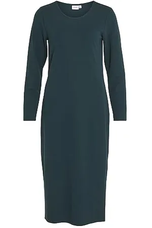 VILA VIARMERONE L/S Long Dress - NOOS