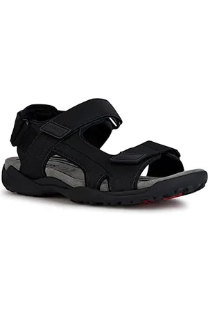 Geox U TERRENO + Grip Sandal,BLACK,42 EU