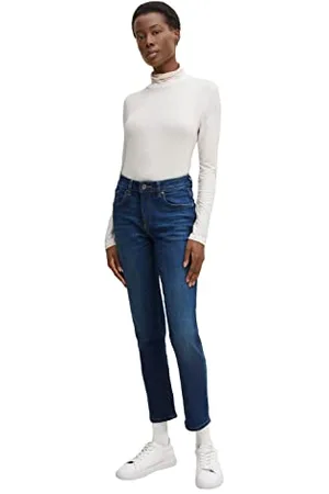 TOM TAILOR Damen Kate High Waist Jeans 1030921, , 30W / 30L