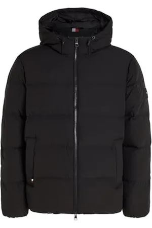 Tommy Hilfiger DOWN HOODED PUFFER JACKET Gerade Herren, , 3XL