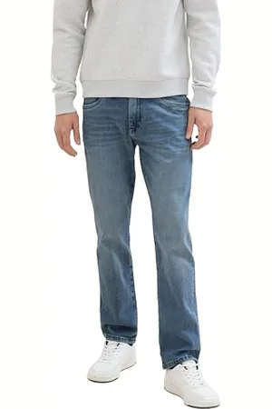 TOM TAILOR Herren 1035877 Marvin Straight Jeans, 10141-Stone Blue Denim, 32W x 30L