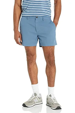 Amazon Herren Oxford-Shorts aus leichtem bequemem Stretchmaterial 13 cm schmale Passform (zuvor Goodthreads), , 28W